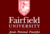 Logo: Fairfield University, Jesuit. Personal. Powerful